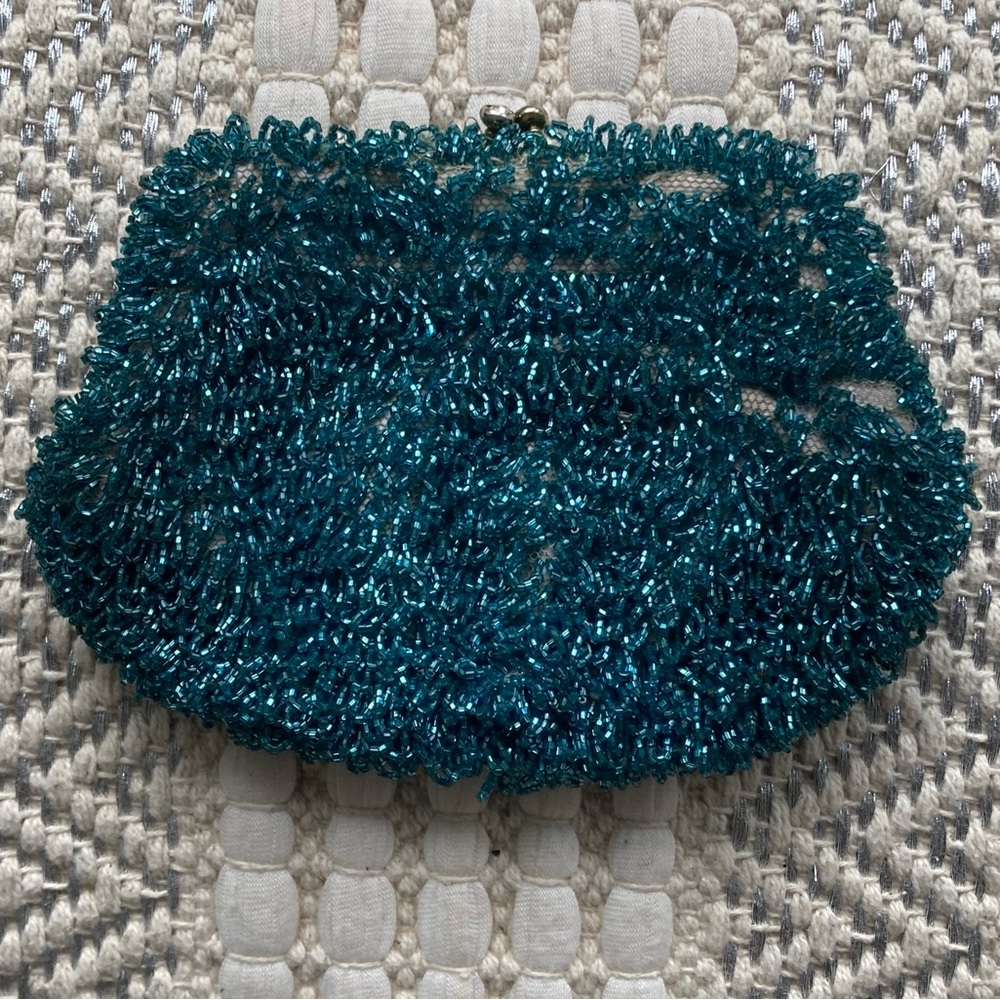 Vintage Beaded Elizabeth Arden Clutch Bag